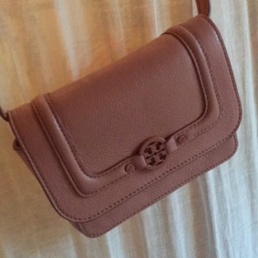 Pink Tory Burch crossbody